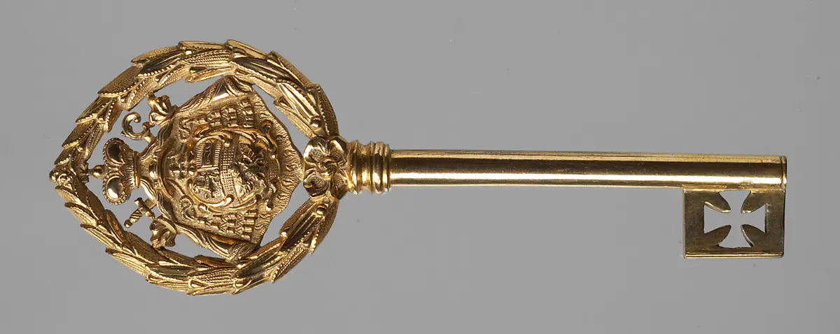 Kämmererschlüssel des Salzburger Fürsterzbischofs Hieronymus Graf Colloredo