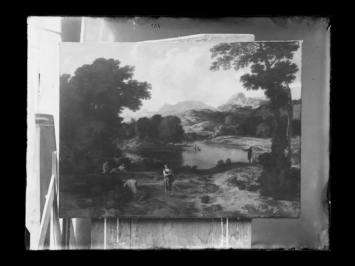 Heroische Landschaft mit Figuren