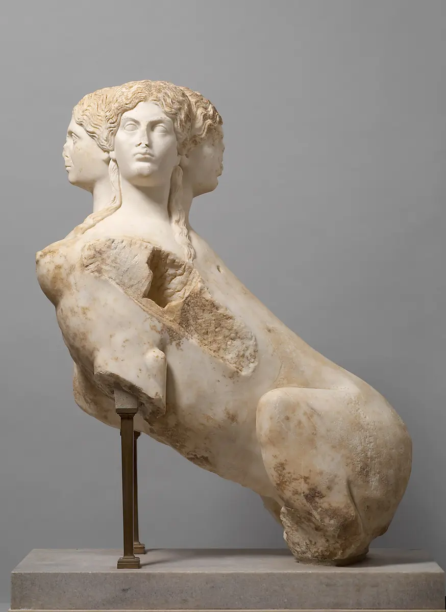 Vierköpfige Sphinx
