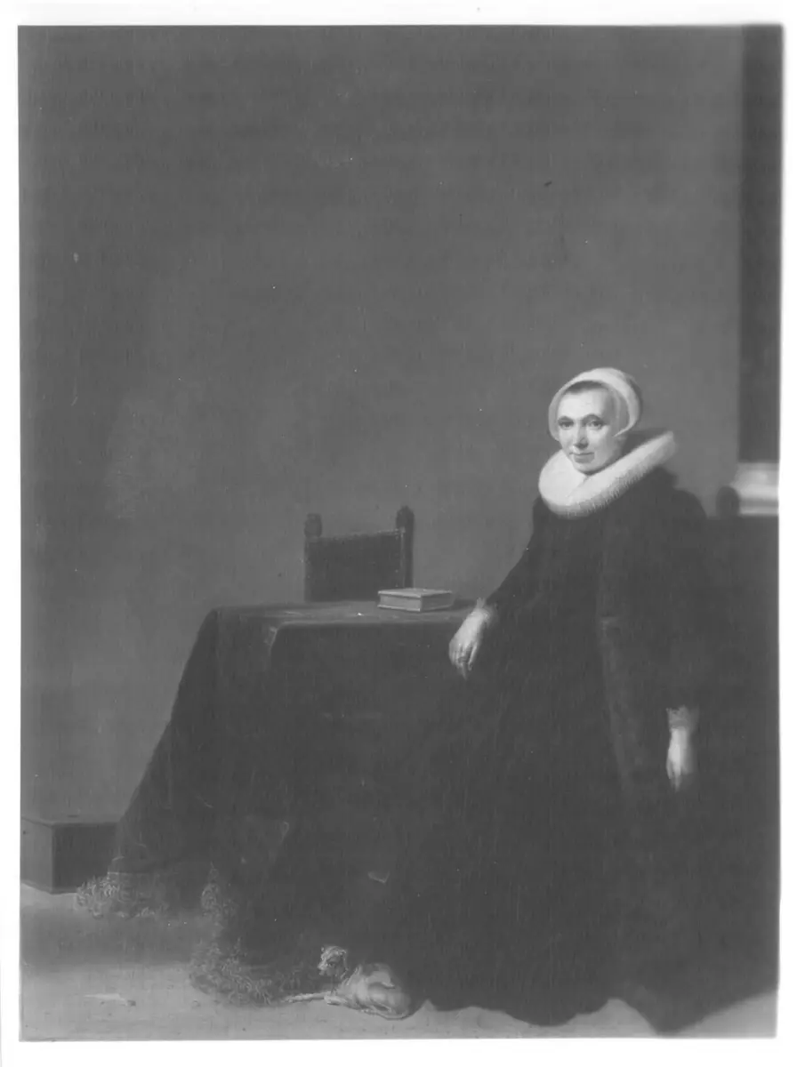 Interieur mit Frau
