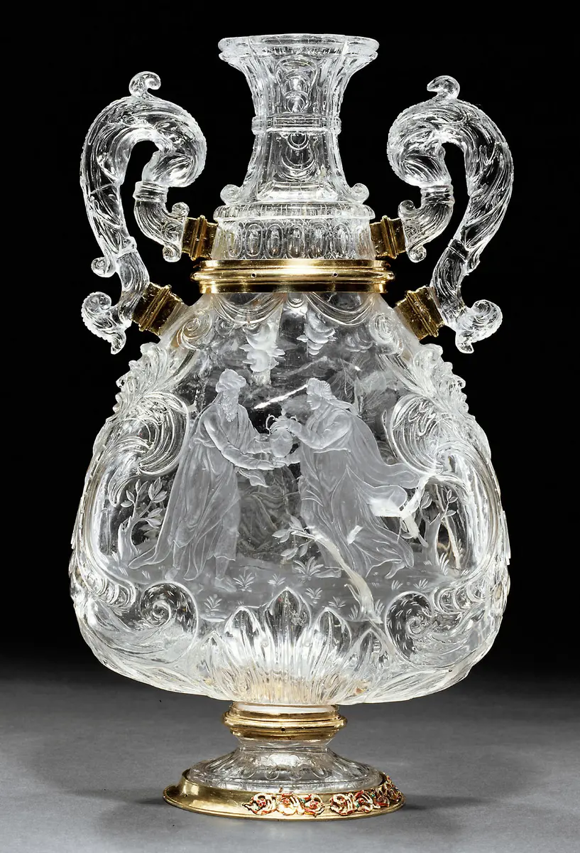 Flasche mit zwei Henkeln
