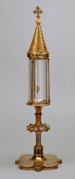 Das Reliquiar mit dem Zahn Johannes des Täufers