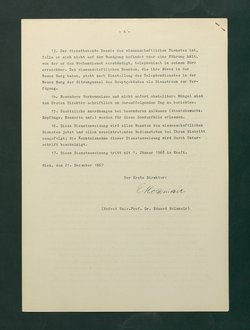 Dienstanweisungen für Postenaufseher, Portiere, die Telephonzentrale, Oberaufseher, Nachtportiere und Nachtaufseher, für den Wochendienst der Beamten und der Verwaltungskanzlei