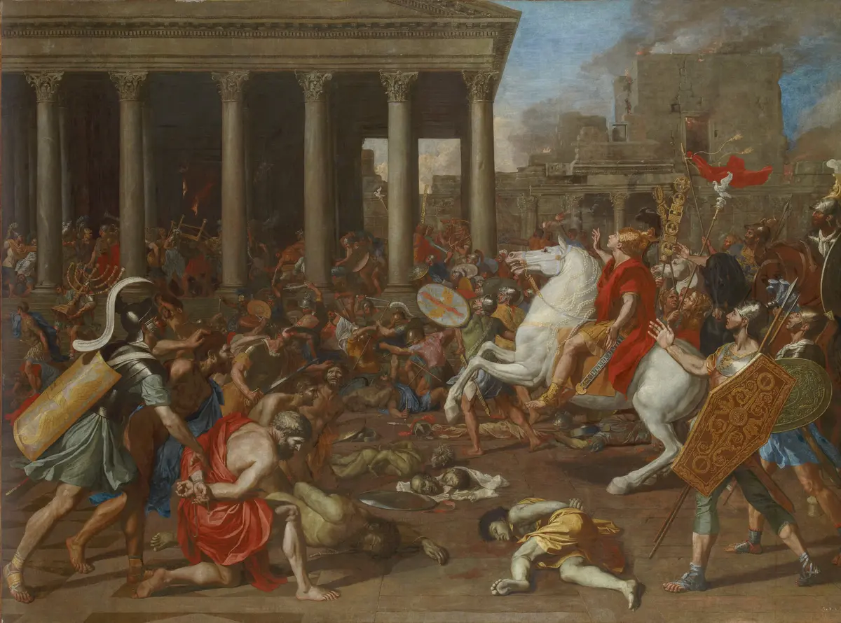 Zerstörung des Tempels in Jerusalem durch Titus
