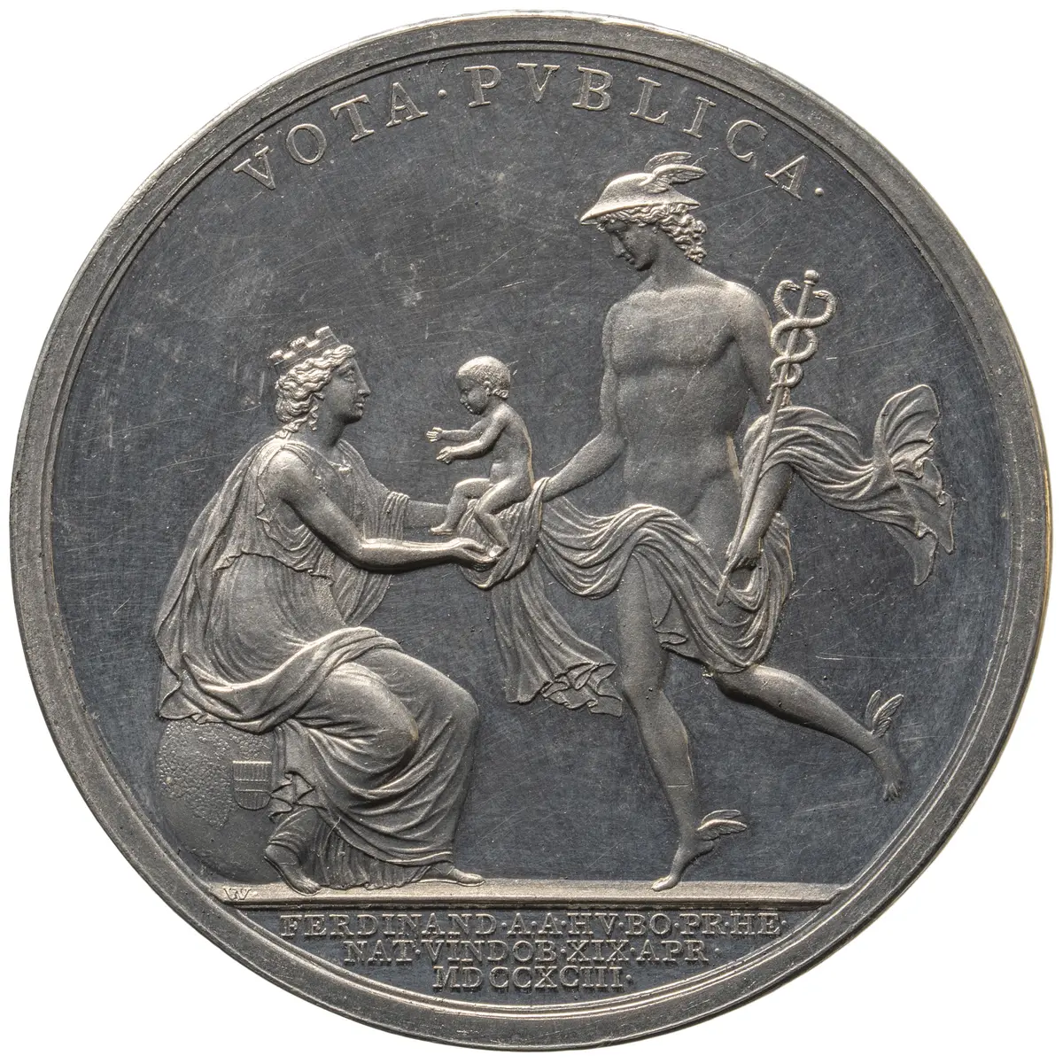 Habsburg: Kaiser Franz II./I. und Maria Theresia Karolina von Bourbon-Neapel (dessen zweite Gemahlin)