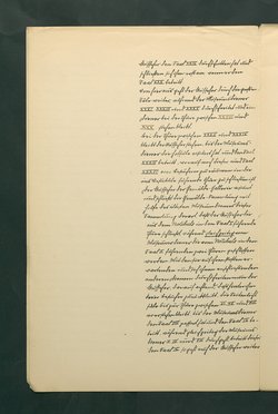 handschriftliche Dienstordnung für Museumsaufseher