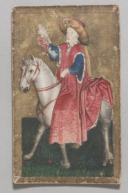 54 Spielkarten des "Ambraser Hofjagdspieles"