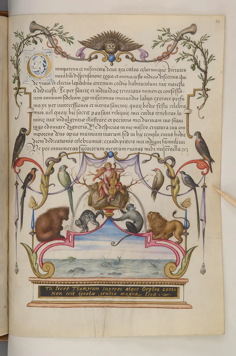 Schriftmusterbuch; 127 Blatt Pergament