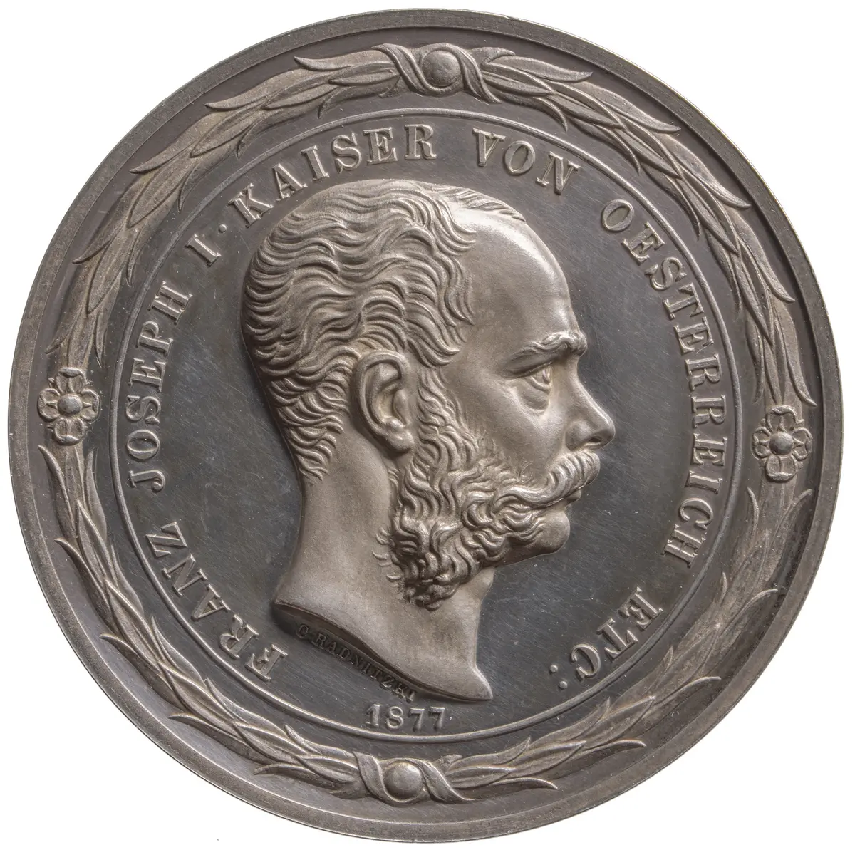 Habsburg: Kaiser Franz Joseph I.; Eröffnung des Neubaus der k. k. Akademie der bildenden Künste in Wien