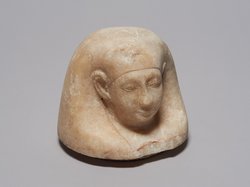 Kanope mit Deckel in Form eines Menschenkopfes