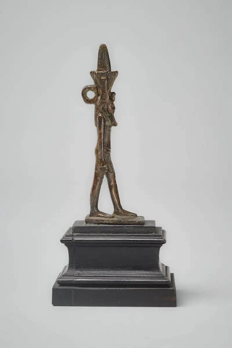 Figur des schreitenden Gottes Nefertem