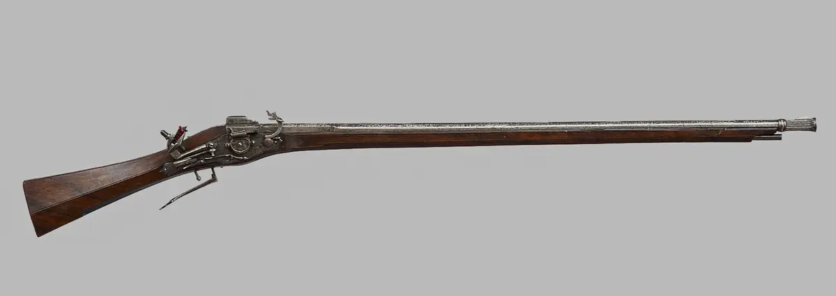 Radschlossgewehr mit Luntenhahn
