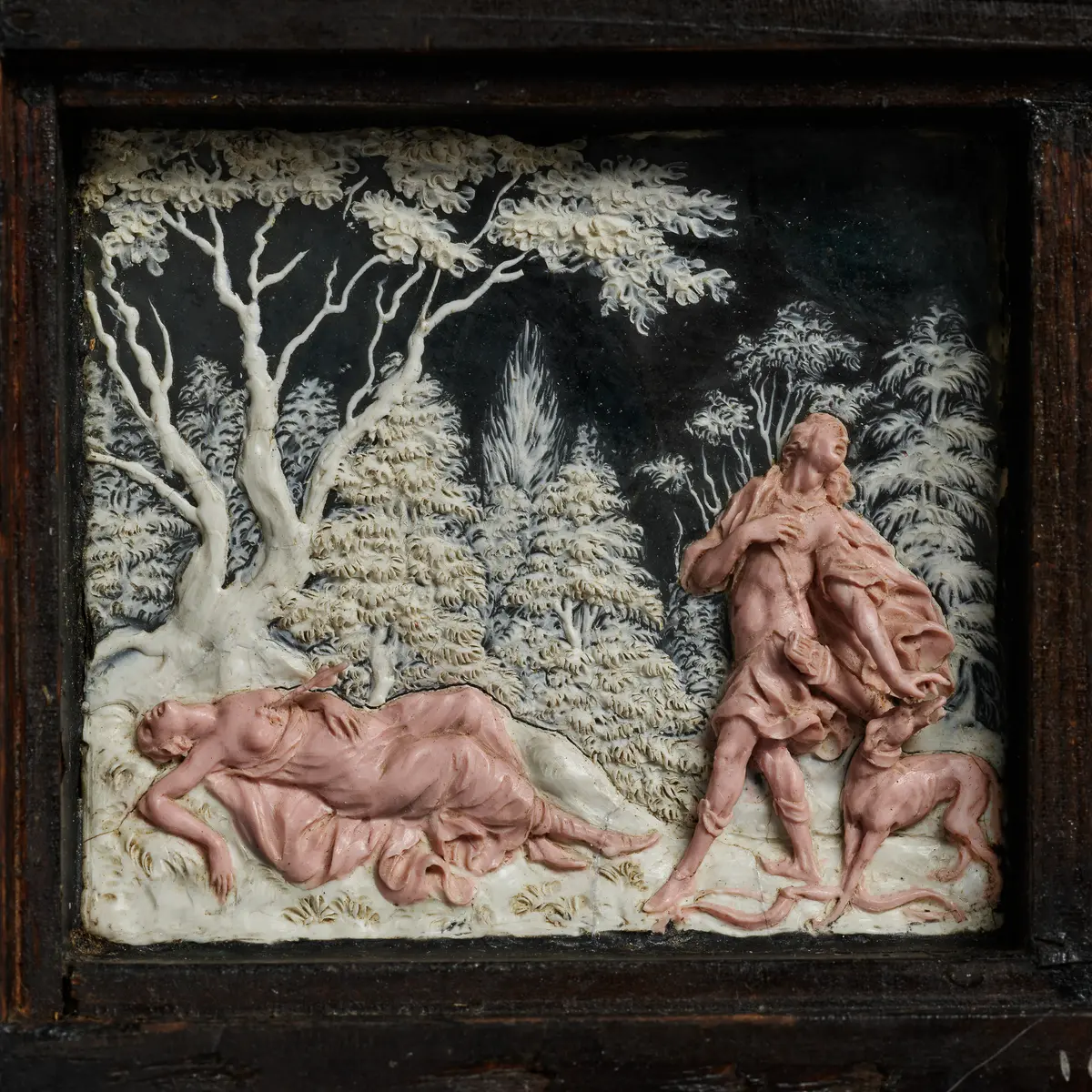 Tafel mit 60 Szenen aus den Metamorphosen des Ovid