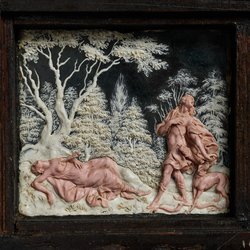 Tafel mit 60 Szenen aus den Metamorphosen des Ovid