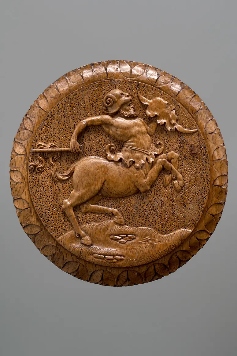 Box Lid with Centaur
