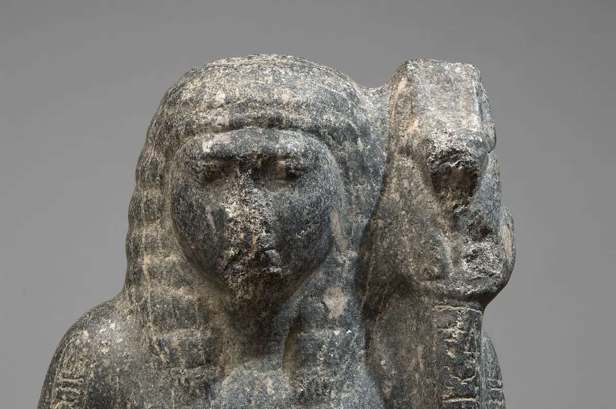 Stabträgerstatue des Sa-aset