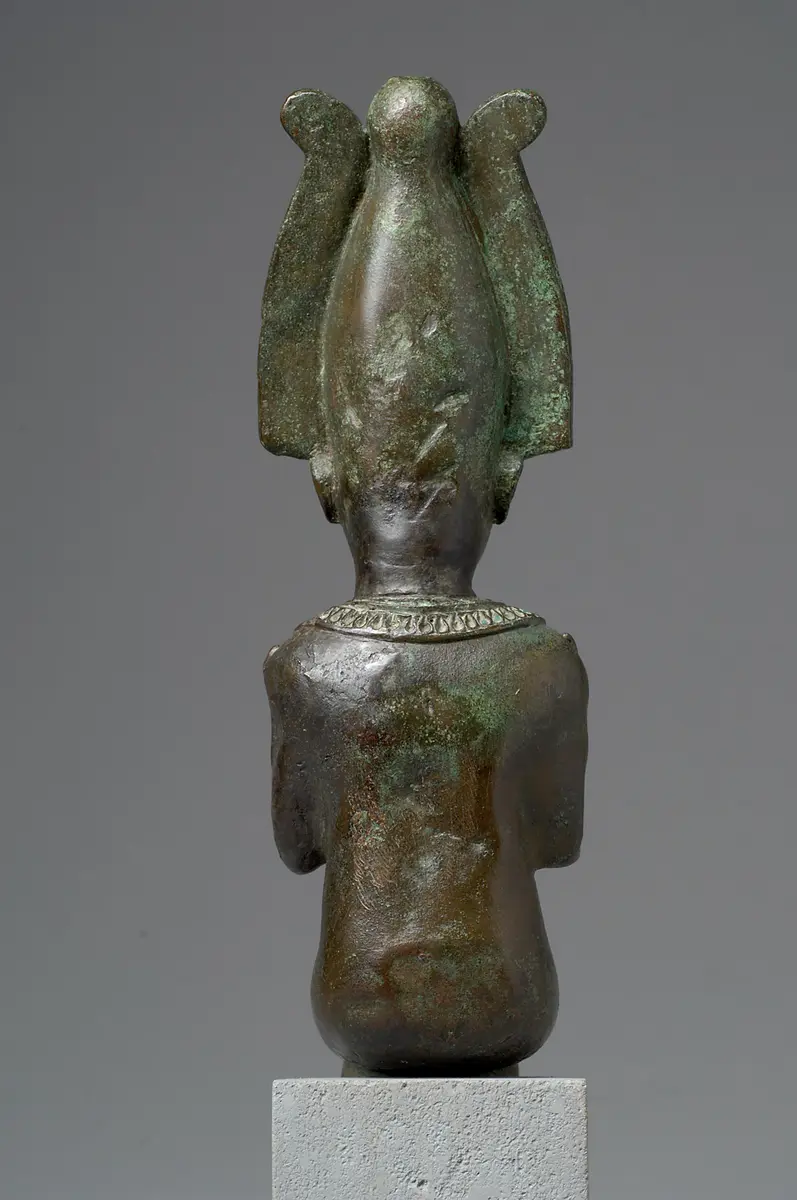 Sitzender Gott Osiris