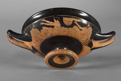 Jüngling beim Gelage