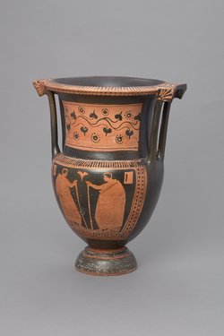 Frau und Satyr