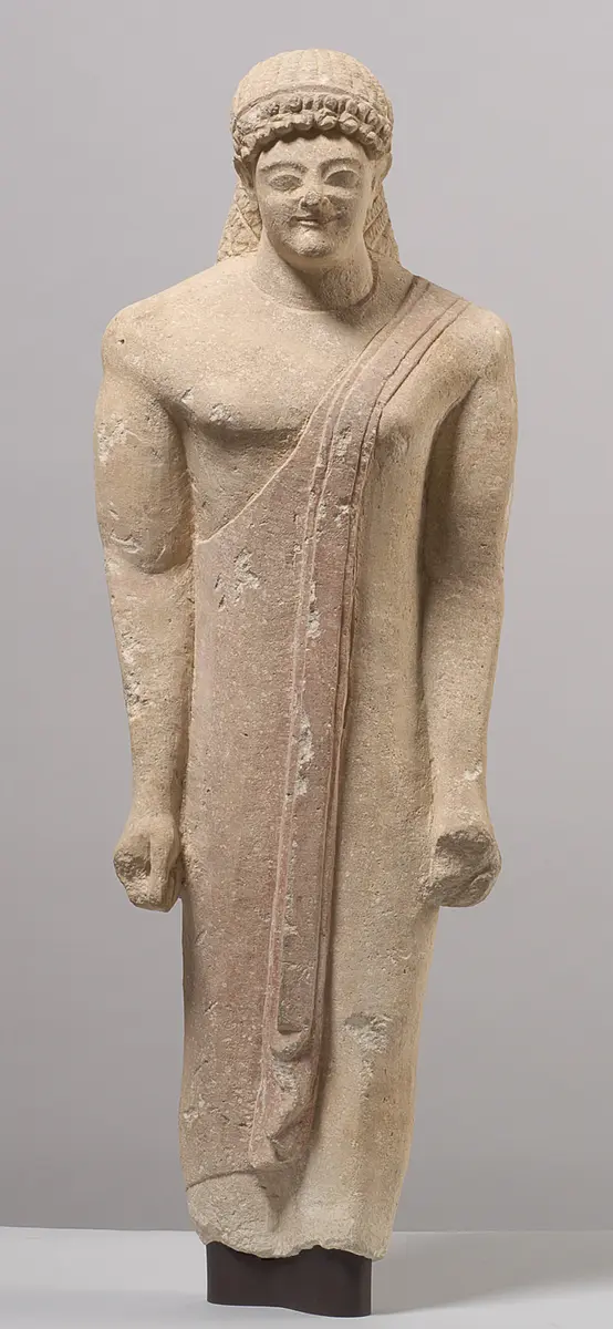 Votivstatuette eines Jünglings