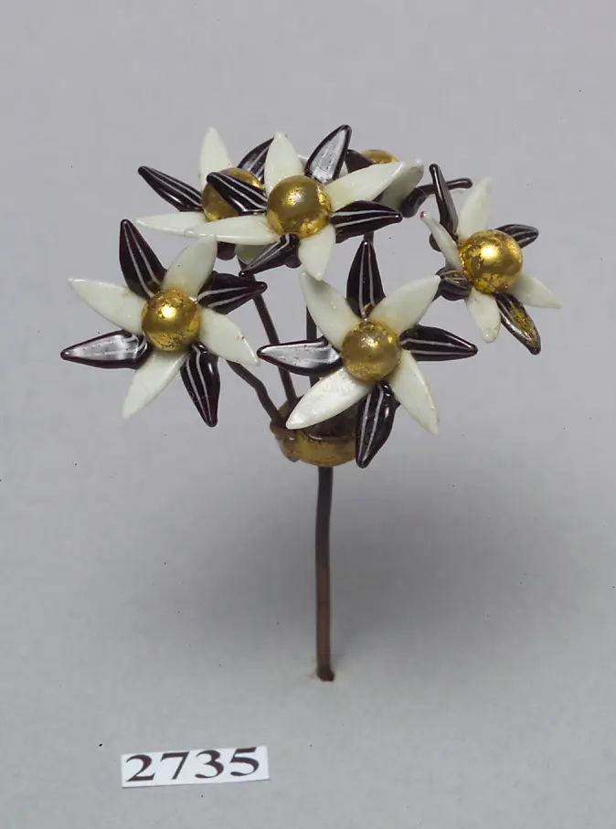 Blumenbukett aus Glas