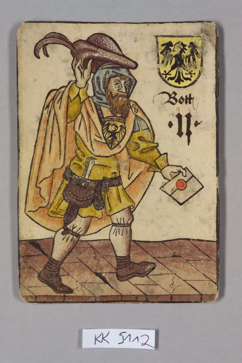 Kartenspiel, sog. Hofämterspiel