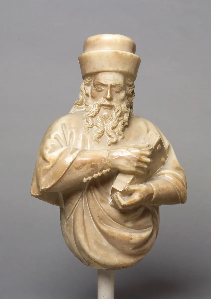 Büste eines Propheten aus einer siebenteiligen Serie