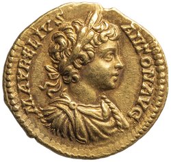 Antoninus III. (Caracalla) und Geta (Caesar)
