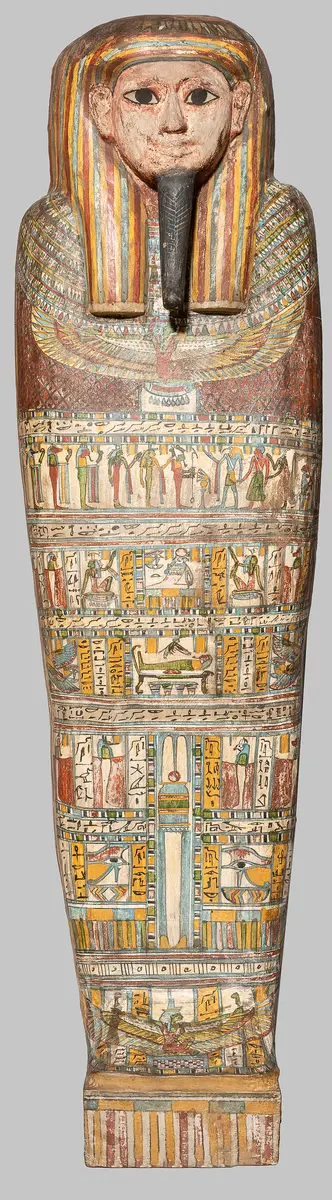 Deckel des Innensarges des Hetep-imen