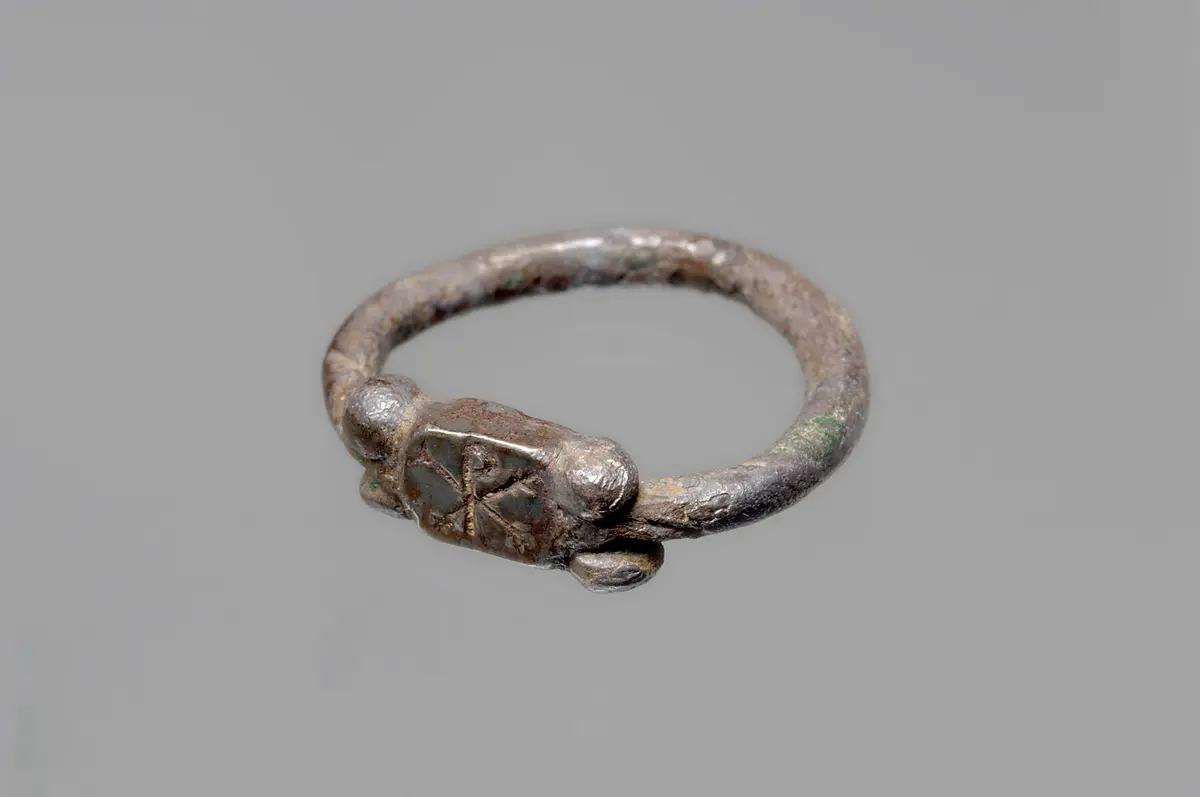 Fingerring mit Christogramm