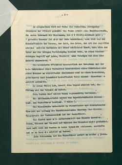 Dienstordnung der Museumswache
