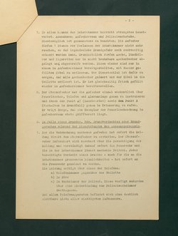 Feuerlöschordnung für das Kunsthistorische Museum, Teil III: Schatzkammer