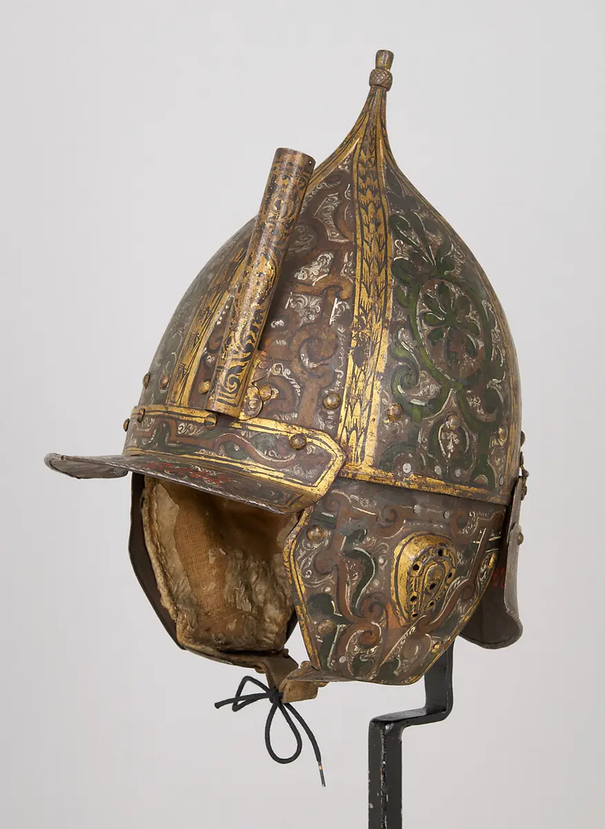 Ungarische Sturmhaube, sog. Zischägge