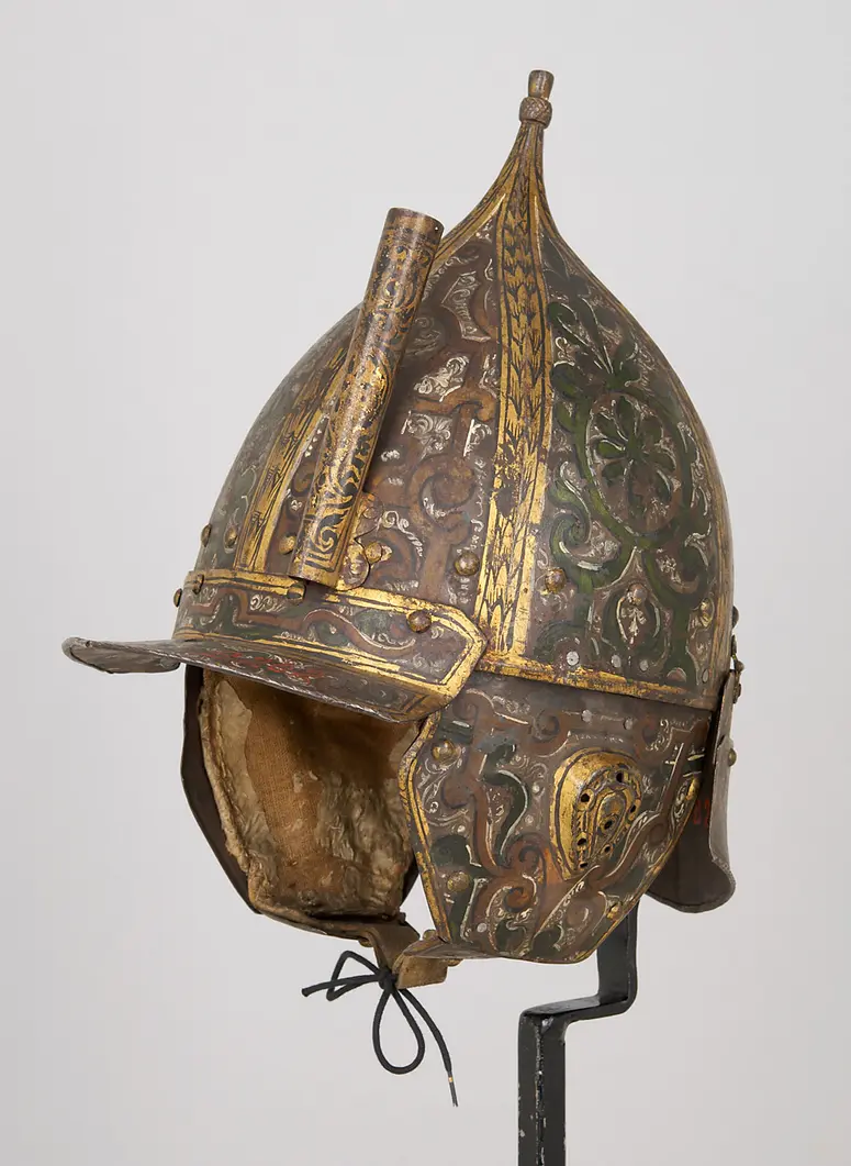 Ungarische Sturmhaube, sog. Zischägge