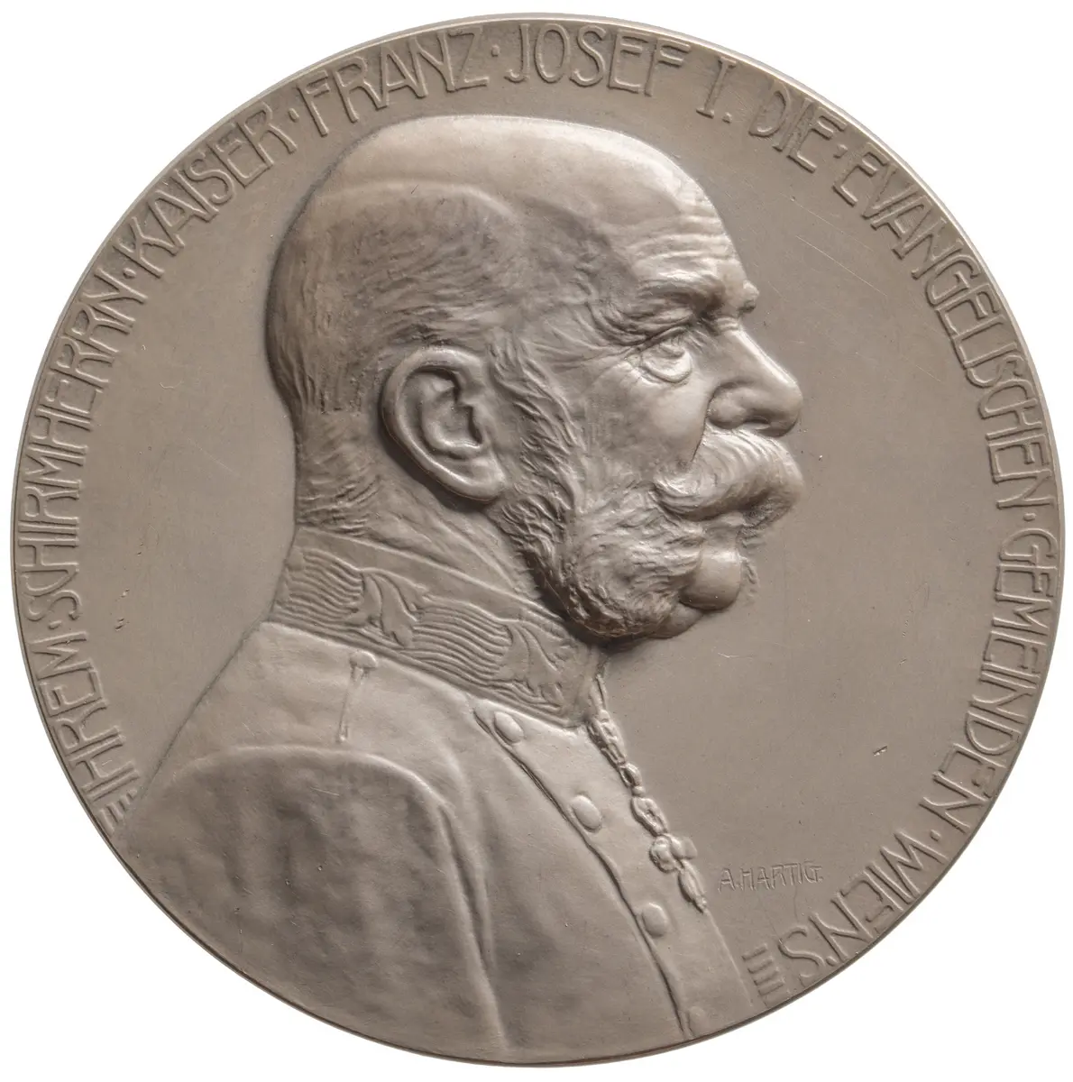 Habsburg: Kaiser Franz Joseph I.; 50 Jahre Protestantenpatent