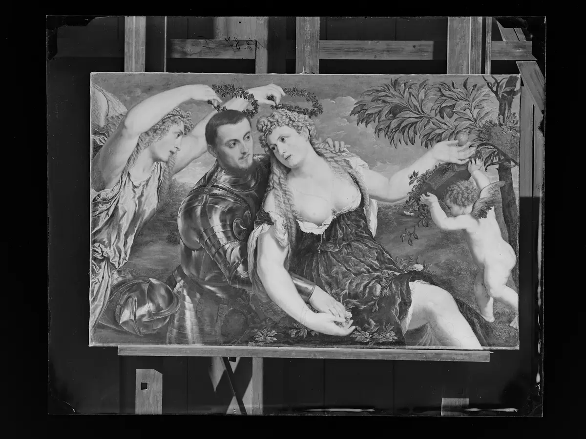 Allegorie (Mars, Venus, Victoria und Cupido)