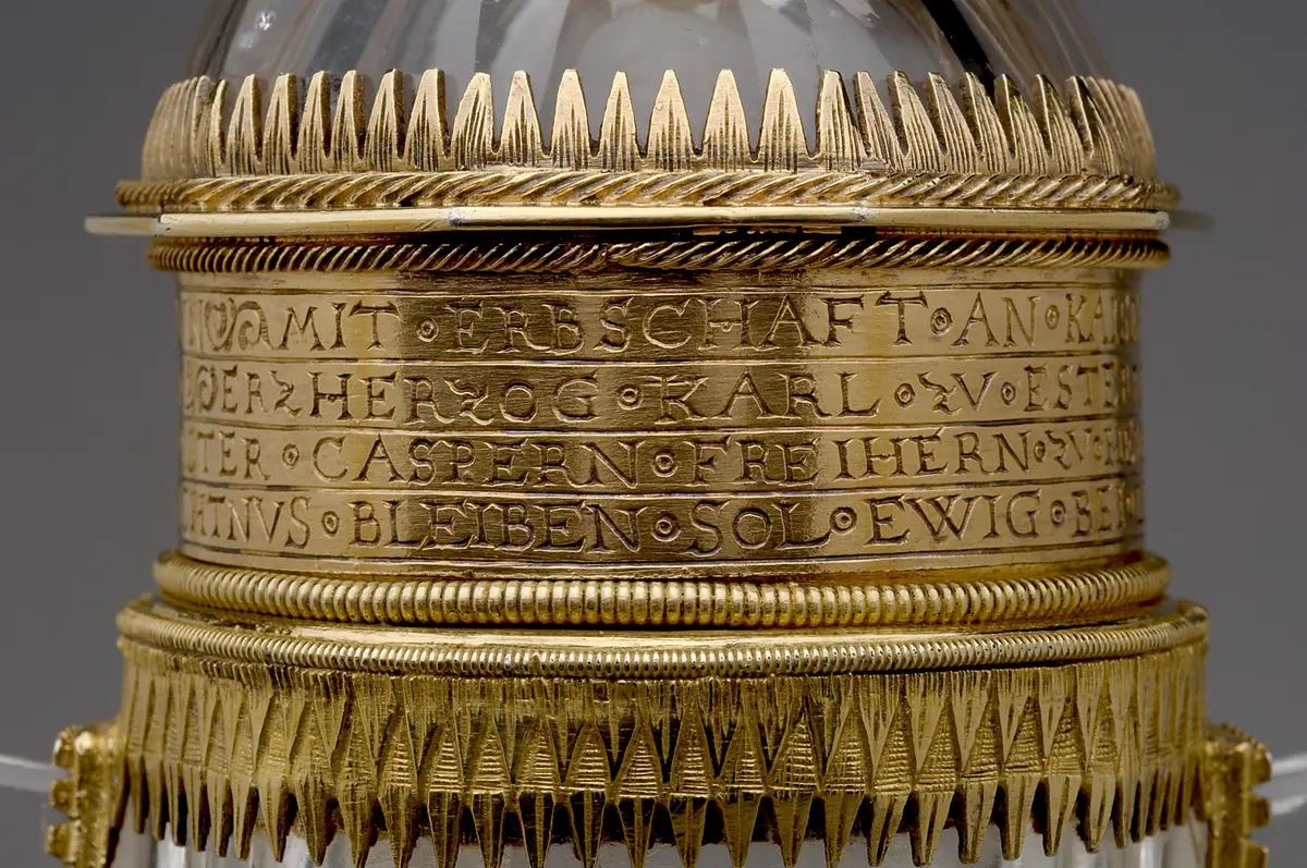 Deckelvase mit zwei Henkeln, sogenannter Herberstein-Pokal