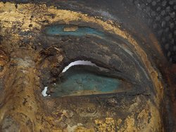 Mumie der Tamit in Kartonagehülle