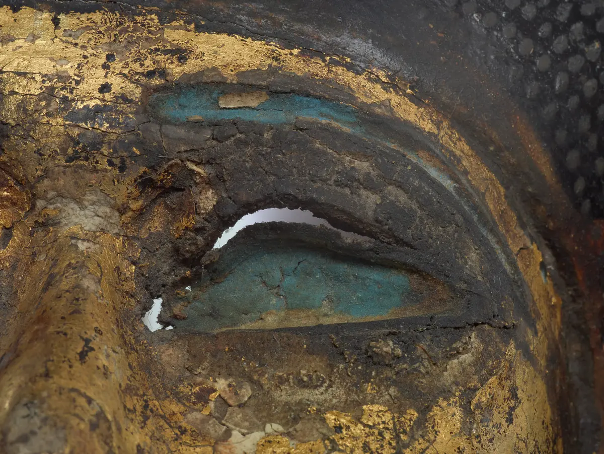Mumie der Tamit in Kartonagehülle