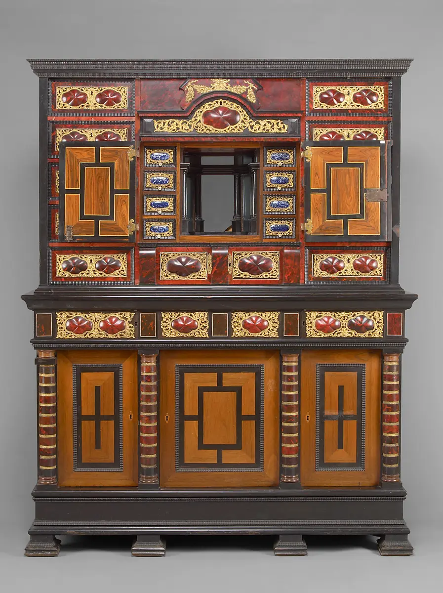 Möbel, Schrank, Kasten, Kabinettschrank, Schildpattschrank