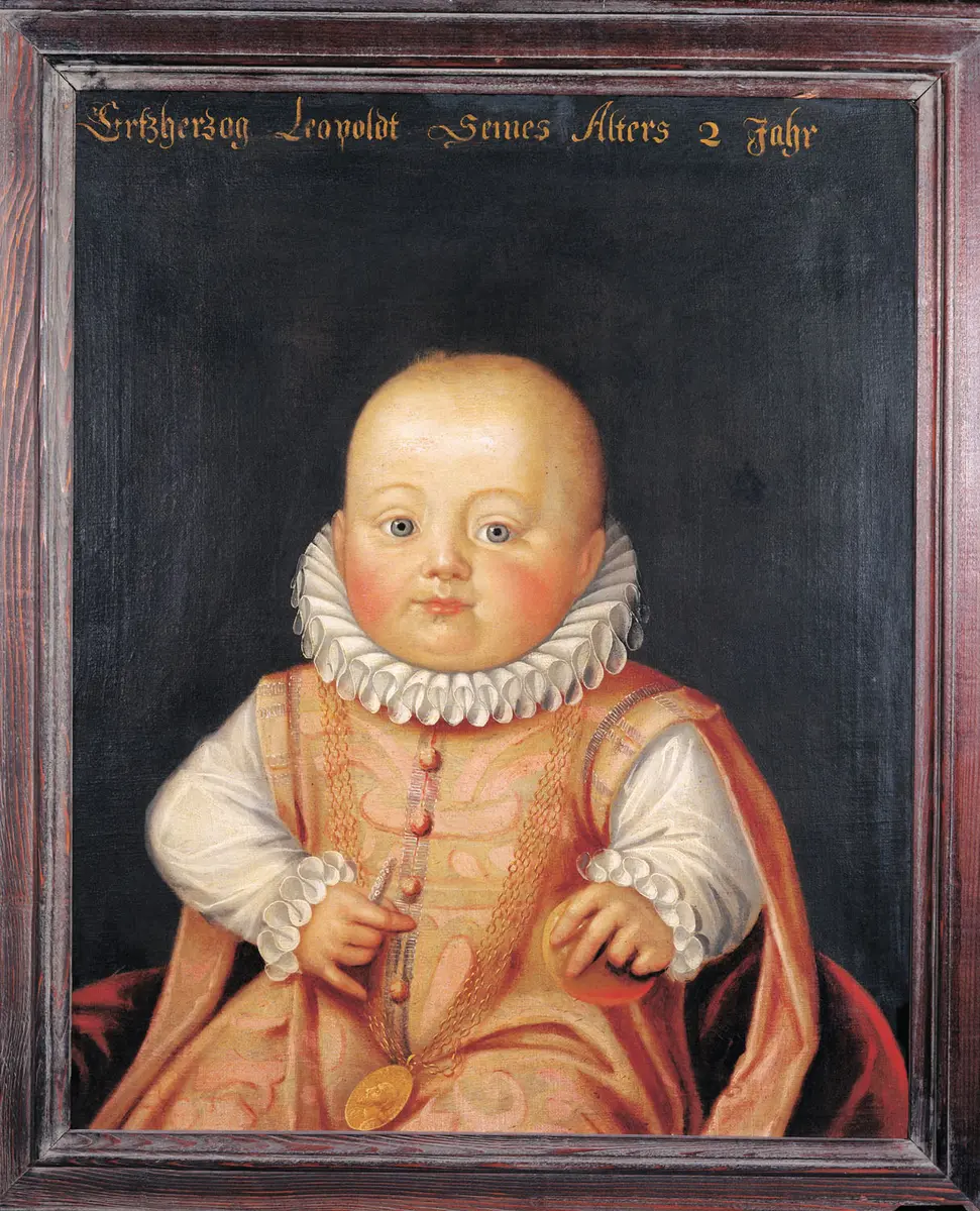 Erzherzog Leopold V. (1586-1632), im Alter von etwa zwei Jahren