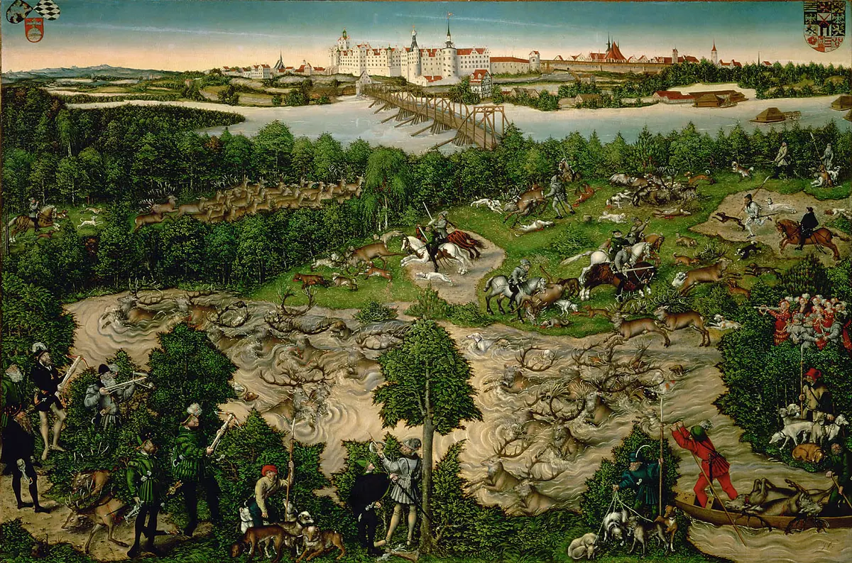 Hirschjagd des Kurfürsten Johann Friedrich