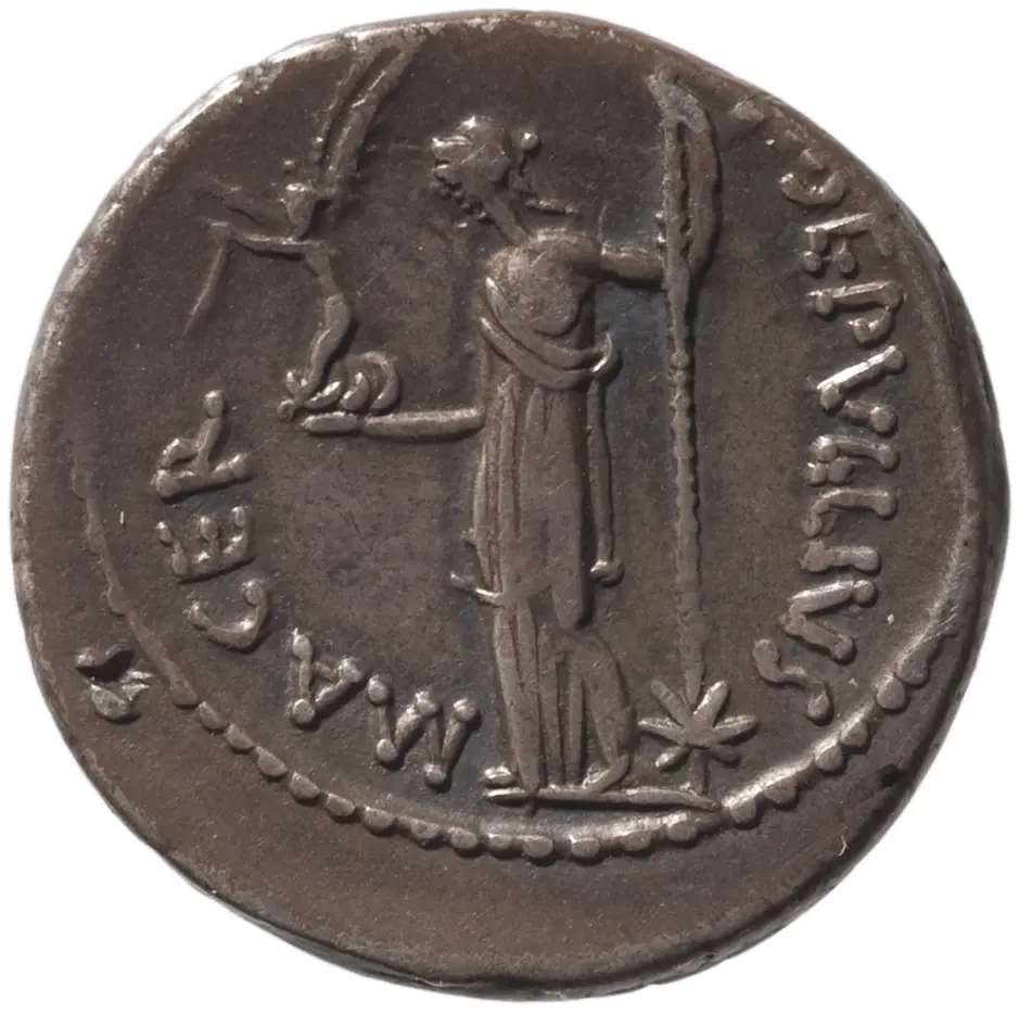 Röm. Republik: C. Iulius Caesar und P. Sepullius Macer