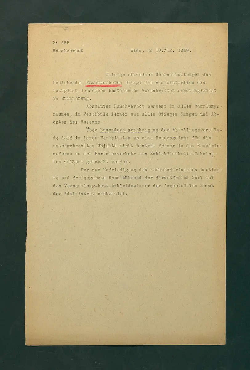 Erinnerung an das Rauchverbot