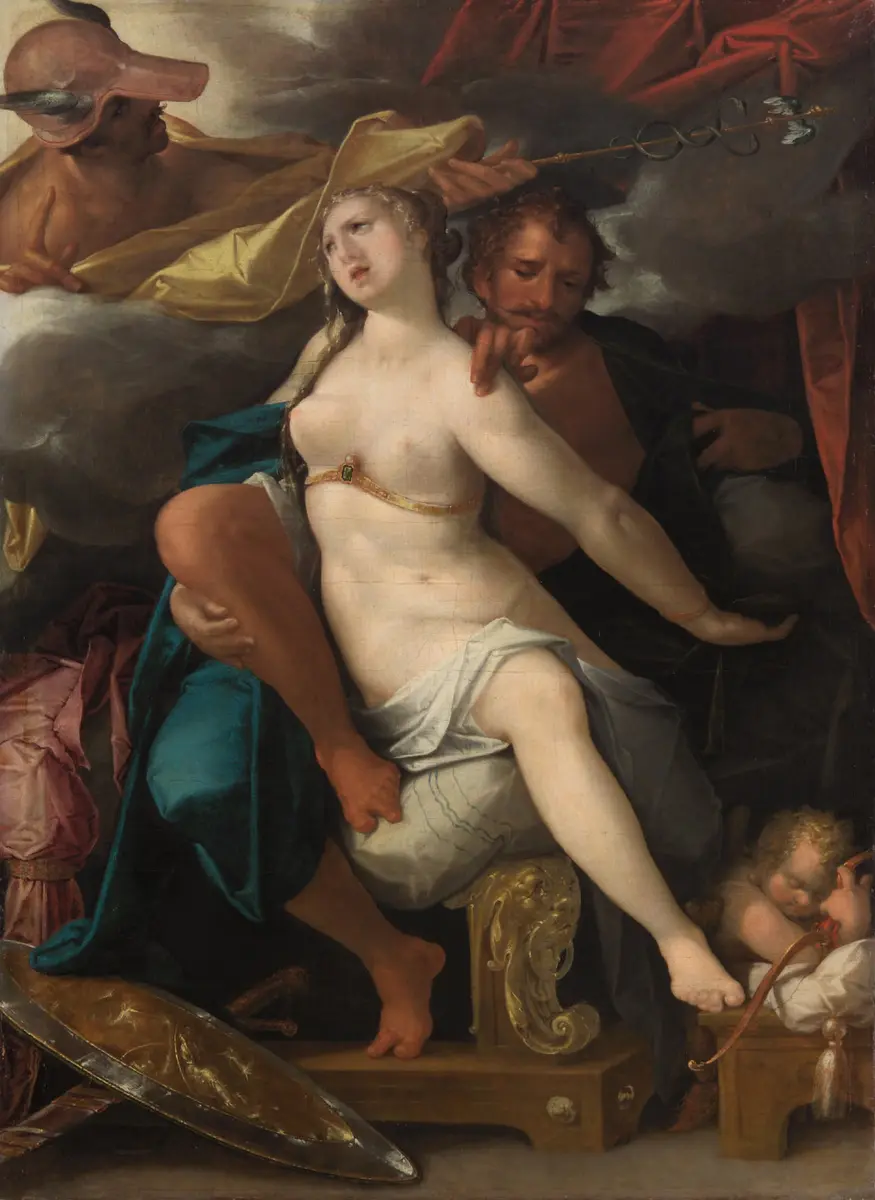 Venus und Mars, von Merkur gewarnt