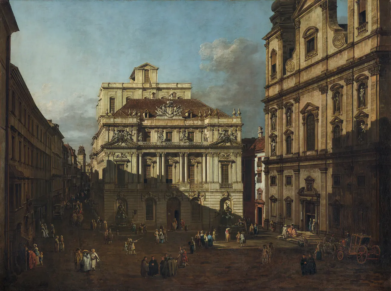 Der Universitätsplatz in Wien