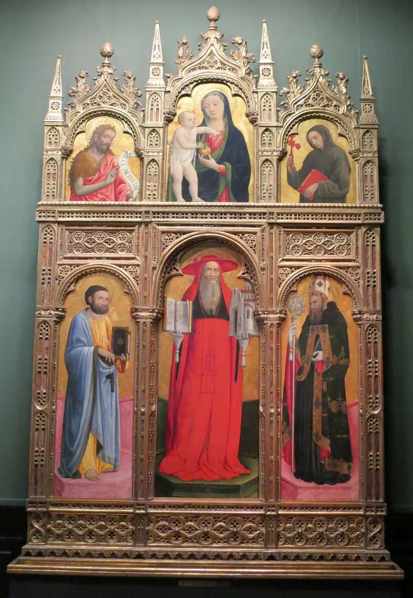 Hieronymusaltar von Santo Stefano in Venedig: Johannes d. Täufer