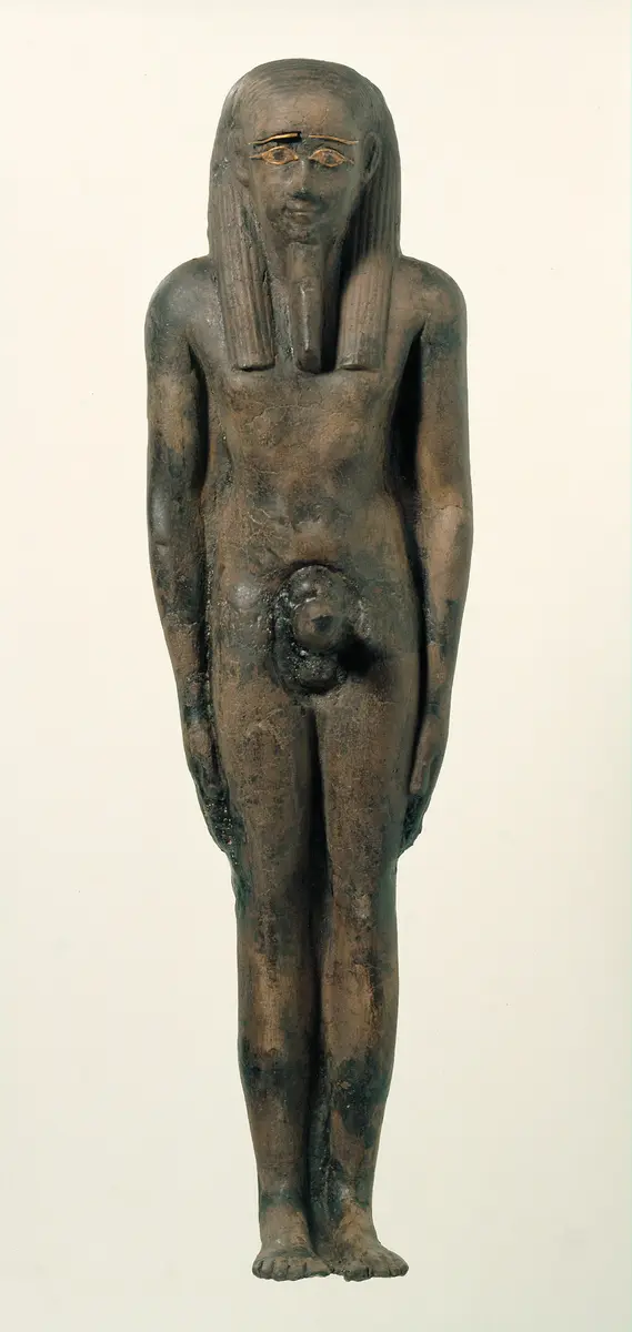 Osirismumie mit erigiertem Phallus