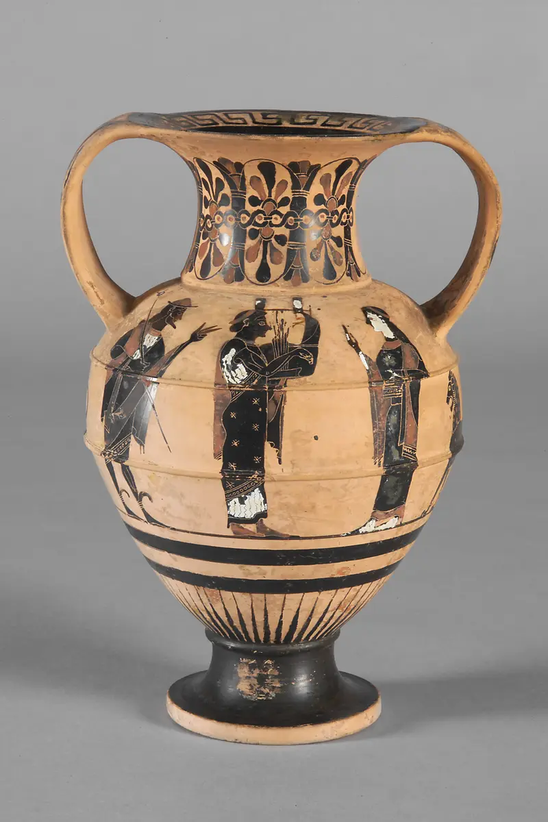 Hermes, Apollon und Artemis