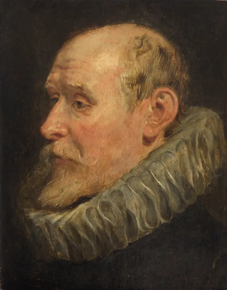 Bildnis eines Mannes mit Mühlsteinkragen